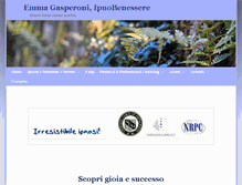 Tablet Screenshot of ipnobenessere.com